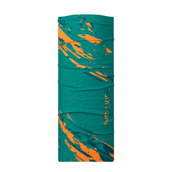 Trollkids - Kid's Northern Lights Multitube - Halstuch Gr One Size türkis von Trollkids