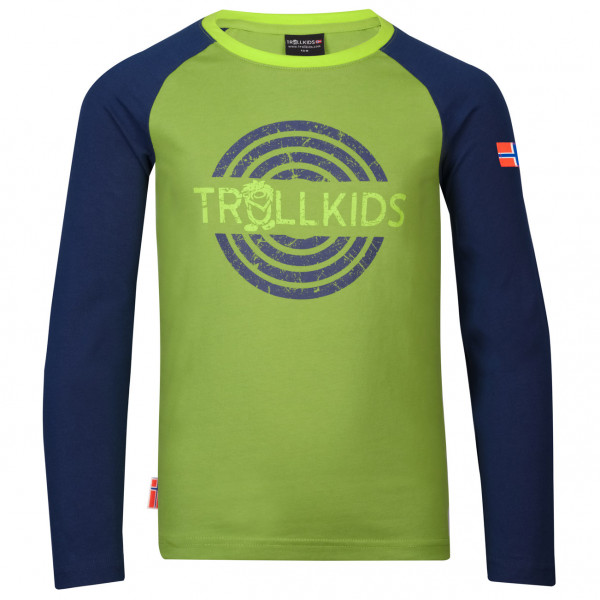 Trollkids - Kid's Preikestolen Longsleeve - Longsleeve Gr 104 grün Trollkids - Kid's Preikestolen Longsleeve - Longsleeve Gr 104 grün von Trollkids