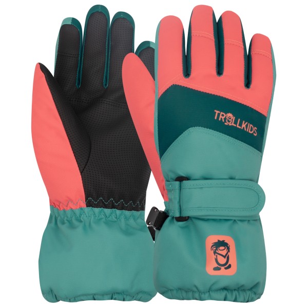 Trollkids - Kid's Rauland Glove - Handschuhe Gr 4 - 6-7 Years türkis von Trollkids