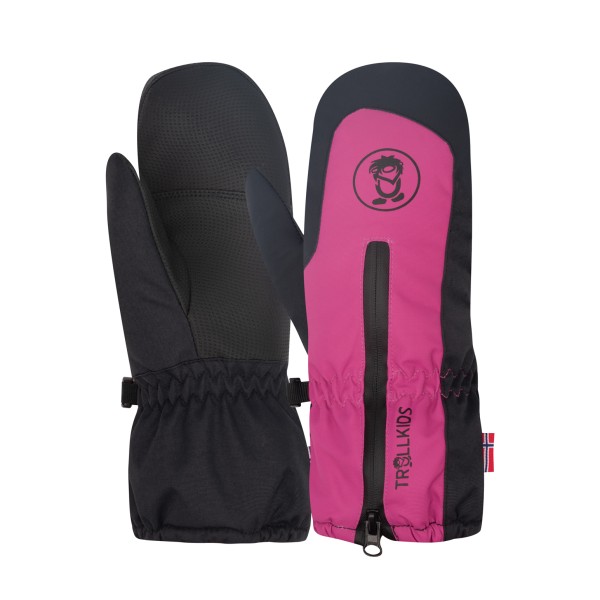 Trollkids - Kid's Rauland Mitten - Handschuhe Gr 3 - 2-3 Years schwarz von Trollkids