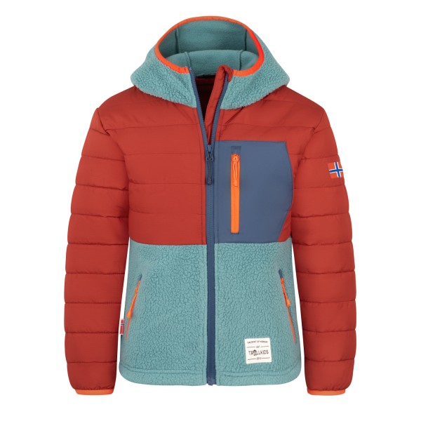 Trollkids - Kid's Romsdalen Jacket - Fleecejacke Gr 92 rot von Trollkids