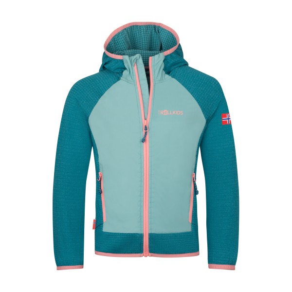 Trollkids - Kid's Seiland Jacket - Fleecejacke Gr 104 türkis Trollkids - Kid's Seiland Jacket - Fleecejacke Gr 104 türkis von Trollkids