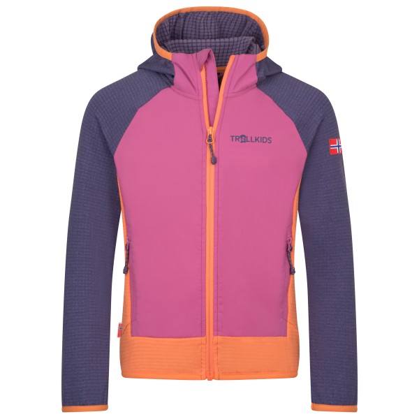 Trollkids - Kid's Seiland Jacket - Fleecejacke Gr 176 rosa von Trollkids