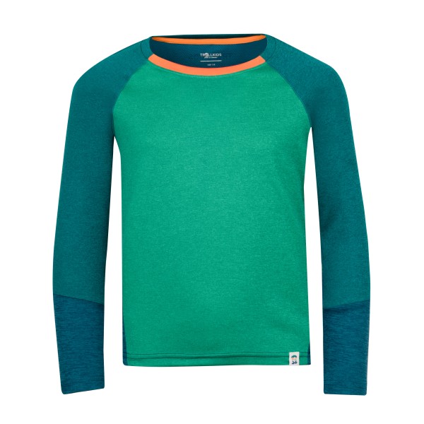 Trollkids - Kid's Seiland Longsleeve - Funktionsshirt Gr 92 türkis Trollkids - Kid's Seiland Longsleeve - Funktionsshirt Gr 92 türkis von Trollkids