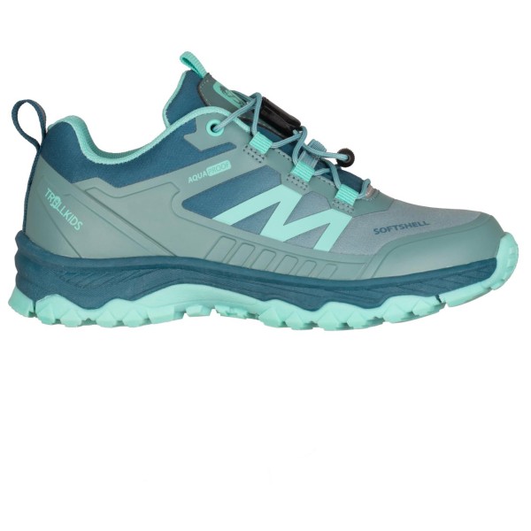 Trollkids - Kid's Sirdal Hiker Low - Multisportschuhe Gr 32 türkis von Trollkids