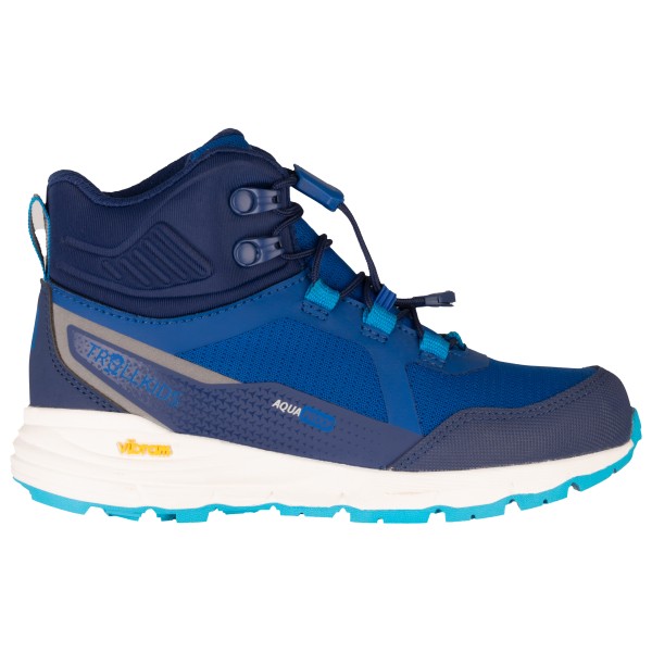 Trollkids - Kid's Skarvan Hiker Mid XT - Wanderschuhe Gr 32 blau von Trollkids