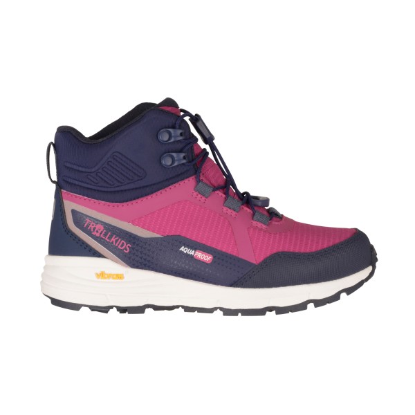 Trollkids - Kid's Skarvan Hiker Mid XT - Wanderschuhe Gr 35 bunt von Trollkids