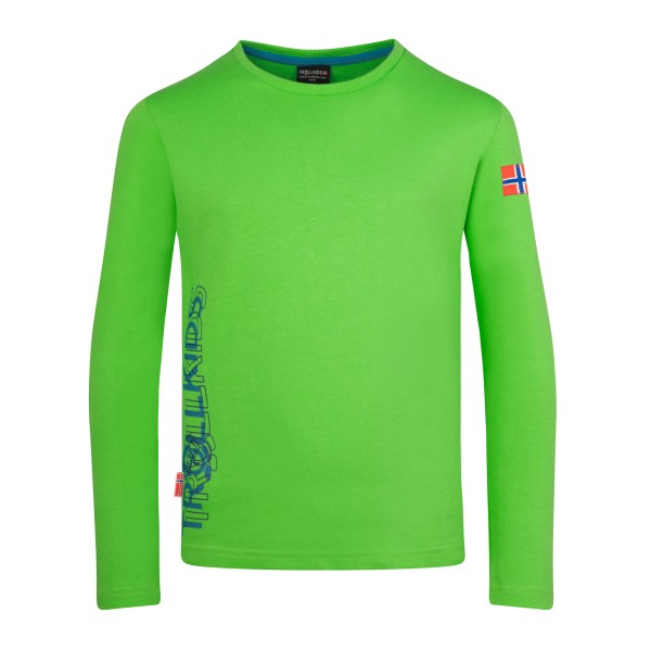 Trollkids - Kid's Stavanger Longsleeve XT - Longsleeve Gr 104 grün Trollkids - Kid's Stavanger Longsleeve XT - Longsleeve Gr 104 grün von Trollkids