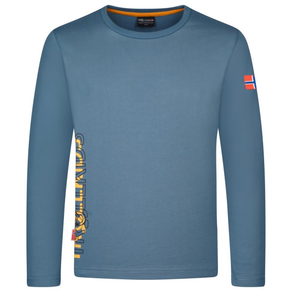 Trollkids - Kid's Stavanger Longsleeve XT - Longsleeve Gr 92 blau von Trollkids