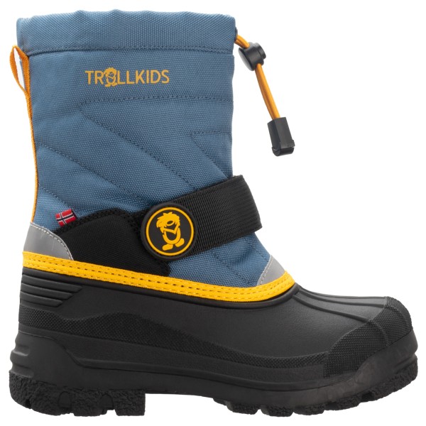 Trollkids - Kid's Telemark Winter Boots Pro - Winterschuhe Gr 29 schwarz/blau von Trollkids