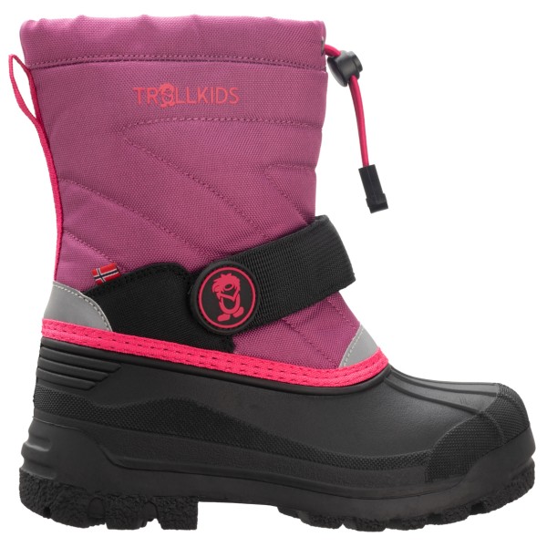 Trollkids - Kid's Telemark Winter Boots Pro - Winterschuhe Gr 33 lila/schwarz von Trollkids