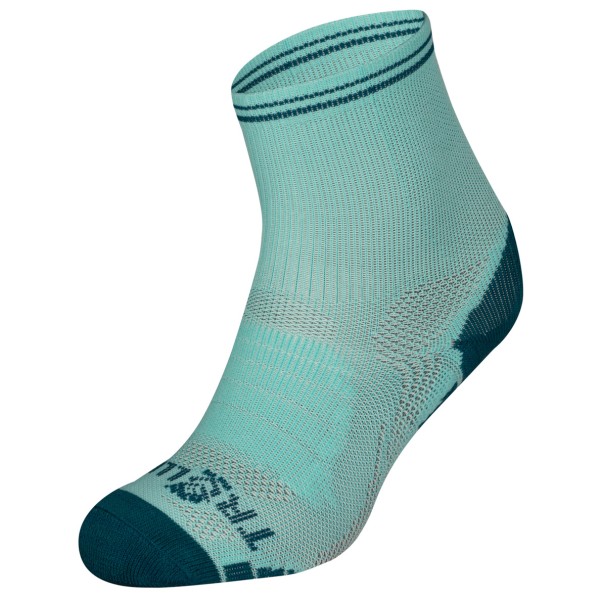 Trollkids - Kid's Trekking Mid Cut Socks III - Wandersocken Gr 23-26 türkis von Trollkids