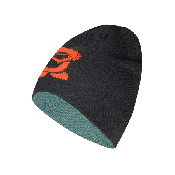 Trollkids - Kid's Troll Beanie Long - Mütze Gr 52-56 cm - 6-12 Years schwarz von Trollkids