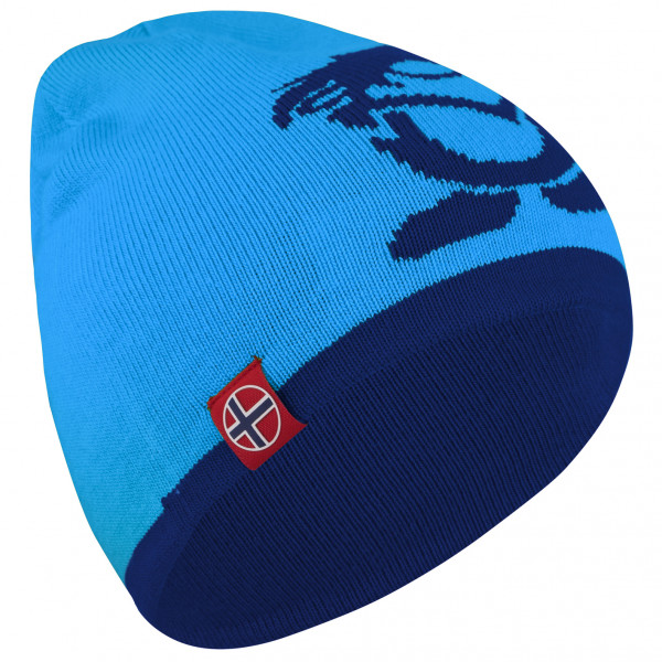 Trollkids - Kid's Troll Beanie - Mütze Gr 52-56 cm - 6-12 Years blau Trollkids - Kid's Troll Beanie - Mütze Gr 52-56 cm - 6-12 Years blau von Trollkids