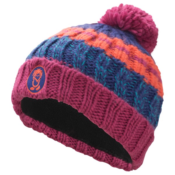 Trollkids - Kid's Troll Bobble Cap - Mütze Gr 48-52 cm - 2-5 Years;52-56 cm - 6-12 Years blau;rot von Trollkids