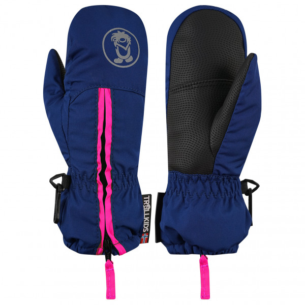 Trollkids - Kid's Troll Mitten - Handschuhe Gr 4 - 6-7 Years blau von Trollkids