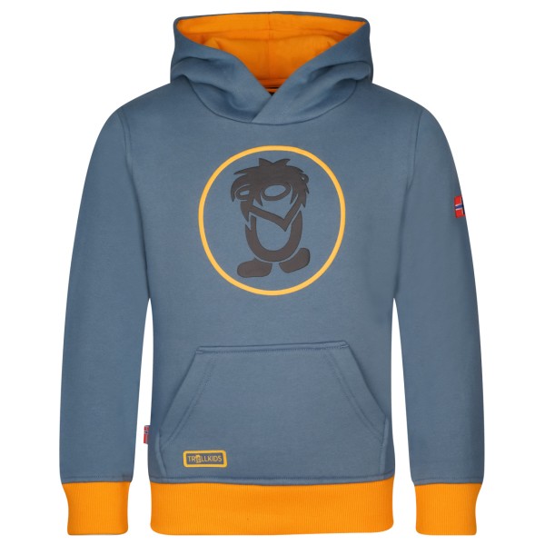 Trollkids - Kid's Troll Sweater - Hoodie Gr 92 grau von Trollkids