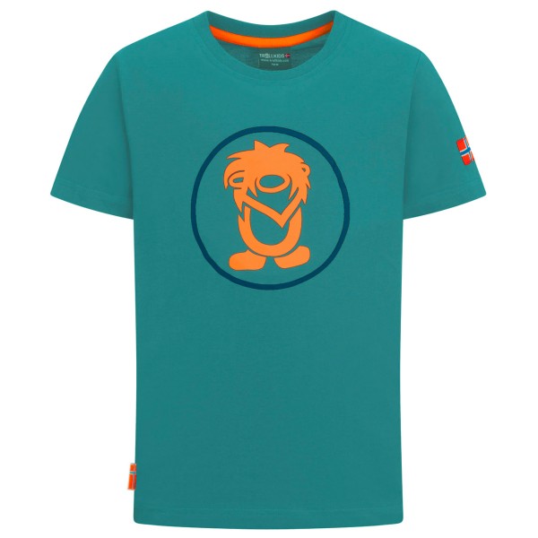 Trollkids - Kid's Troll T - T-Shirt Gr 110 türkis von Trollkids