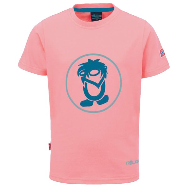 Trollkids - Kid's Troll T - T-Shirt Gr 164 rosa von Trollkids