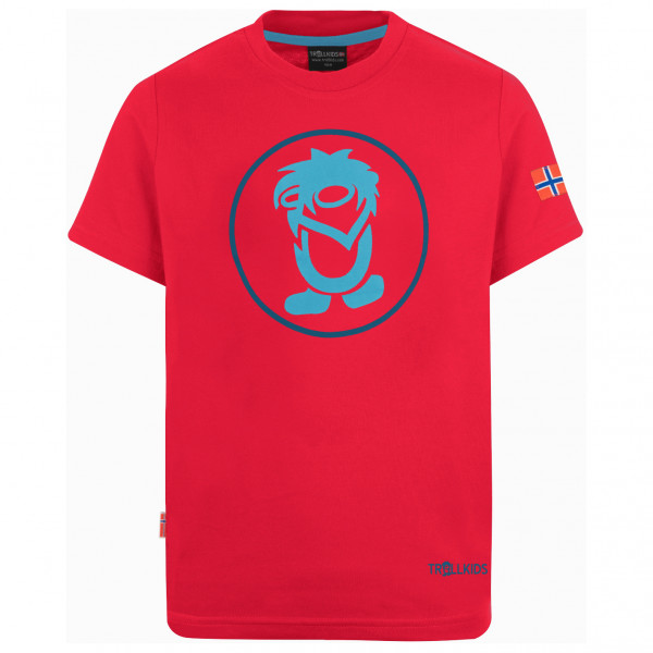 Trollkids - Kid's Troll T - T-Shirt Gr 164 rot von Trollkids