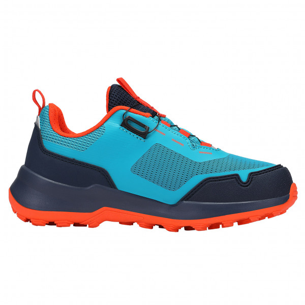 Trollkids - Kid's Trollfjord Hiker Low - Multisportschuhe Gr 28;29;30;31;32;33;34;35;36;37;38;39;40 blau;bunt von Trollkids