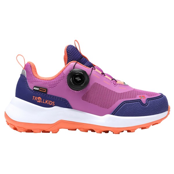 Trollkids - Kid's Trollfjord Hiker Low - Multisportschuhe Gr 36 bunt von Trollkids