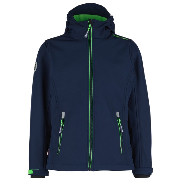 Trollkids - Kid's Trollfjord Jacket - Softshelljacke Gr 152 blau von Trollkids