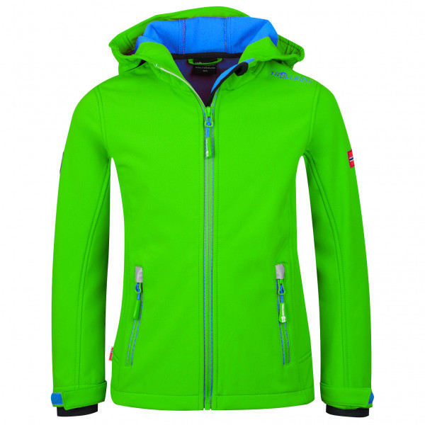 Trollkids - Kid's Trollfjord Jacket - Softshelljacke Gr 176 grün von Trollkids