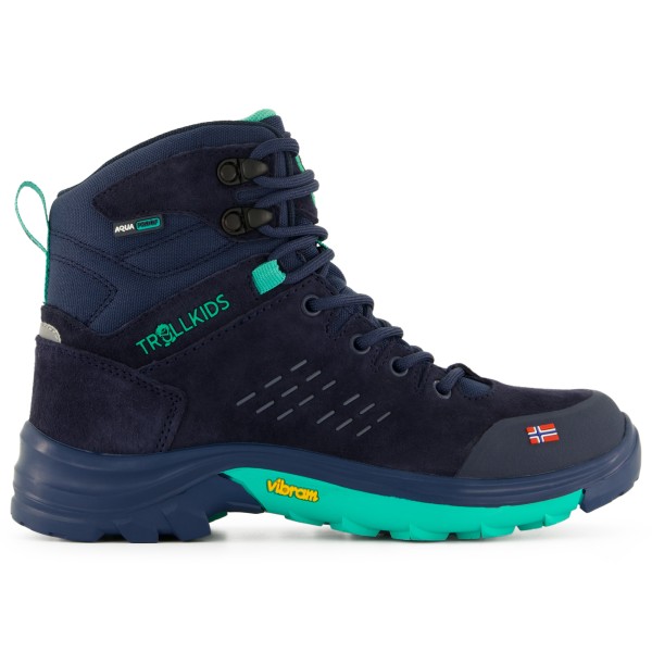 Trollkids - Kid's Trollsteinen Hiker Mid XT - Wanderschuhe Gr 33 blau Trollkids - Kid's Trollsteinen Hiker Mid XT - Wanderschuhe Gr 33 blau von Trollkids