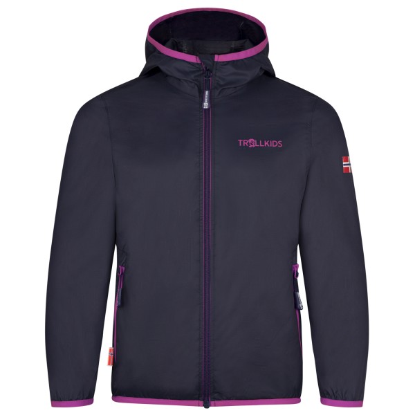 Trollkids - Kid's Trolltunga Jacket - Regenjacke Gr 104 blau von Trollkids