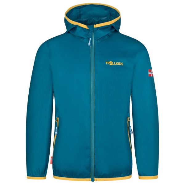 Trollkids - Kid's Trolltunga Jacket - Regenjacke Gr 152 blau von Trollkids