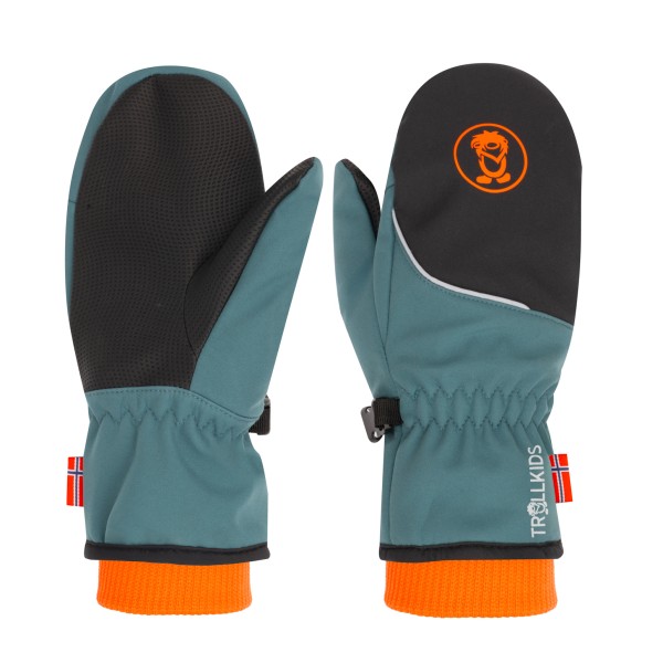 Trollkids - Kid's Trolltunga Mitten - Handschuhe Gr 4 - 6-7 Years bunt von Trollkids