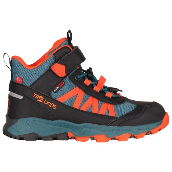 Trollkids - Kid's Tronfjell Hiker Mid - Wanderschuhe Gr 39 bunt von Trollkids