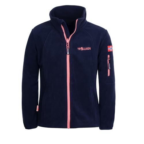 Trollkids Kids Arendal Jacket PRO 98, Navy/Mauve von Trollkids