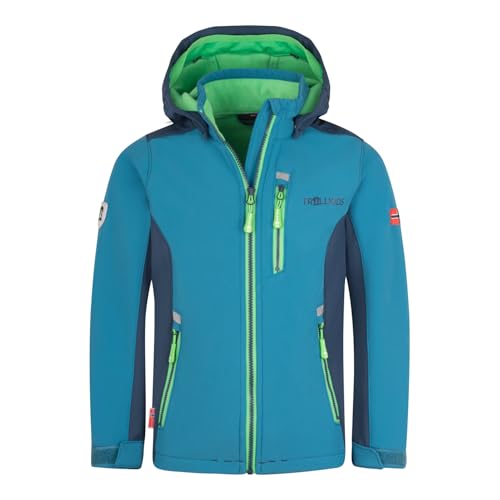 Trollkids Kids Balestrand Jacket 128, Dark Marine von Trollkids