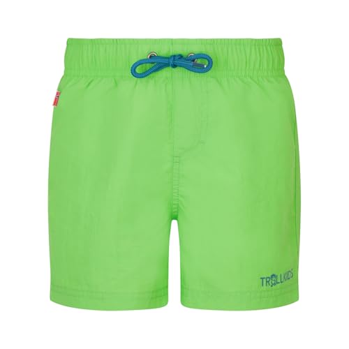 Trollkids Kids Balestrand Shorts 110, Fresh Green Trollkids Kids Balestrand Shorts 110, Fresh Green von Trollkids