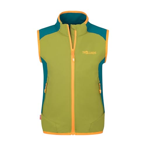 Trollkids Kids Balestrand Vest 116, pear green von Trollkids