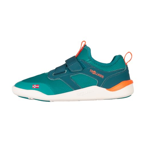 Trollkids Kids Bergen Barefoot Hiker 41, sea Green von Trollkids