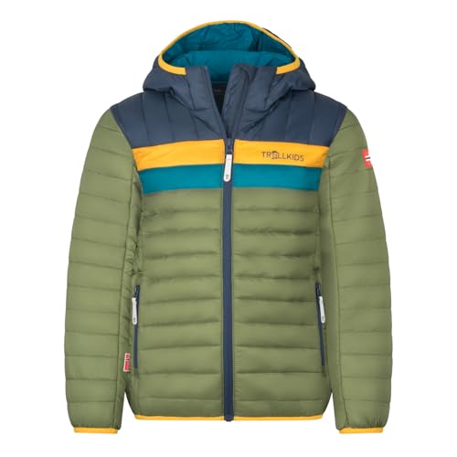 Trollkids Kids Eikefjord Jacket 176, Moss von Trollkids