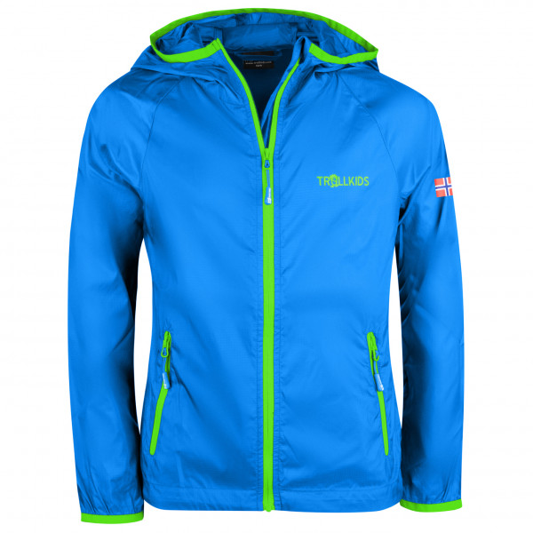 Trollkids - Kids Fjell Running Jacket - Windjacke Gr 140 blau Trollkids - Kids Fjell Running Jacket - Windjacke Gr 140 blau von Trollkids