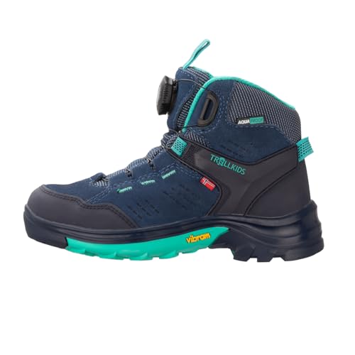 Trollkids Kids Gjende Hiker Mid 39, Navy/Aqua Trollkids Kids Gjende Hiker Mid 39, Navy/Aqua von Trollkids