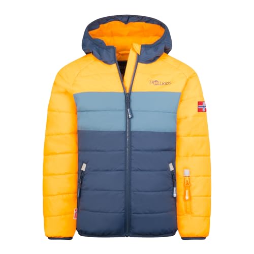 Trollkids Kids Hafjell Snow Jacket XT 110, Mango von Trollkids