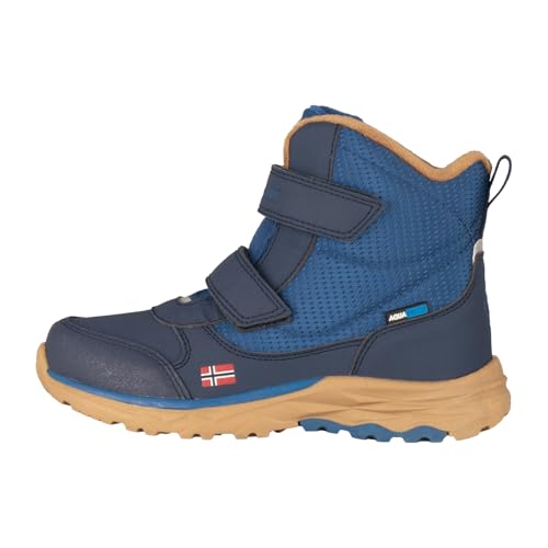 Trollkids Kids Hafjell Winter Boots 28, nordic blue von Trollkids