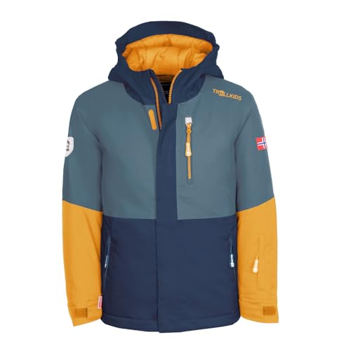 Trollkids Kids Hallingdal Jacket 152, Mango von Trollkids
