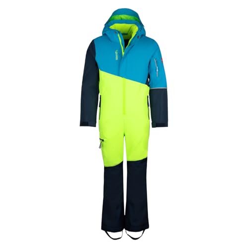 Trollkids Kids Hallingdal Snowsuit 128, cool lime von Trollkids
