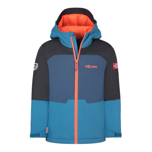 Trollkids Kids Hardanger Jacket 104, Nordic Blue von Trollkids