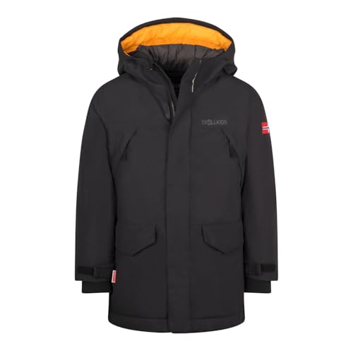 Trollkids Kids Harstad Jacket 140, Black Trollkids Kids Harstad Jacket 140, Black von Trollkids