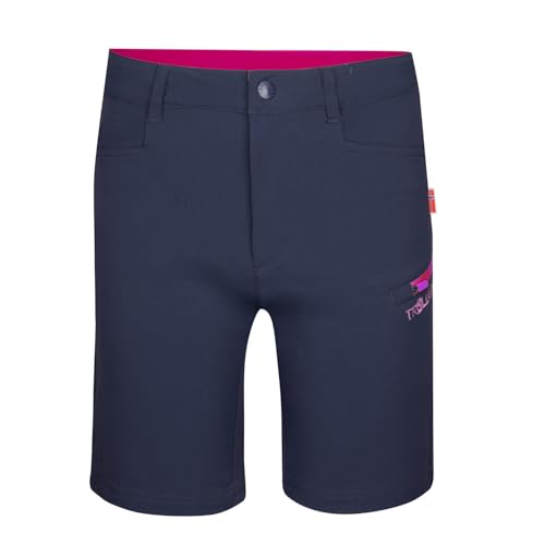 Trollkids Kids Haugesund Shorts 128, Navy/pink von Trollkids