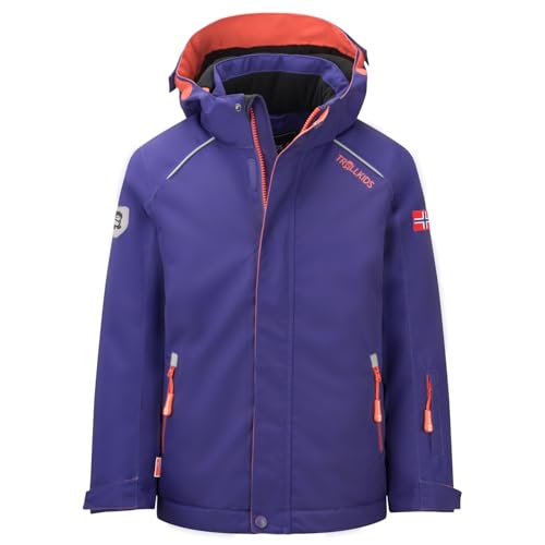 Trollkids Kids Holmenkollen Snow Jacket PRO 98, Dark Purple von Trollkids
