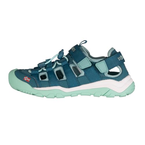 Trollkids Kids Kristiansand Sandal XT 26, teal/aqua Trollkids Kids Kristiansand Sandal XT 26, teal/aqua von Trollkids